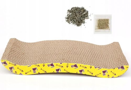 Drapak Dla Kota Legowisko Kartonowy Lodka 45cm - Wygodny, Stabilny, Eko na Arena.pl