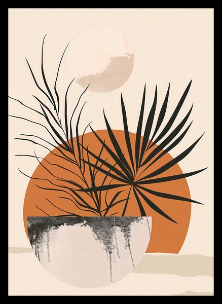 Plakat 25x35cm Palmowy Zachód zdjęcie 2