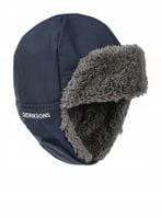 Czapka dla dzieci Didriksons Biggles Cap 6 - navy 52cm