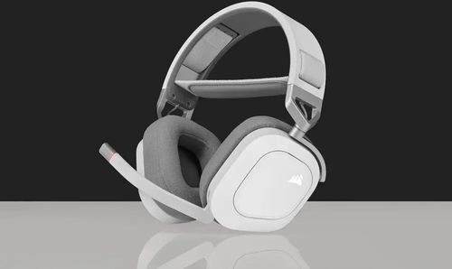 Słuchawki Corsair HS80 RGB Wireless Gaming Białe na Arena.pl