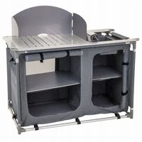 KUCHNIA TURYSTYCZNA SZAFKA stół składany ogrodowy torba KEMPINGOWY stolik,