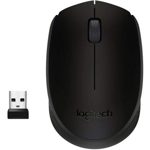 Myszka Bezprzewodowa do laptopa LOGITECH B170 NANO mała czarna na Arena.pl