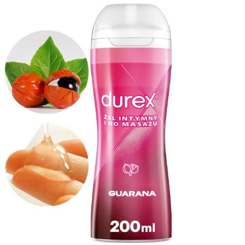 ŻEL DUREX PLAY 2w1 z Pobudzającą Guaraną 200 ml Stymulujący Do Masażu na Arena.pl