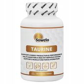 Tauryna 750 mg (Taurine) 120 Tab – Energia, Regeneracja, Skupienie – Sowelo