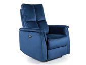 Fotel rozkładany Mars granatowy VIC