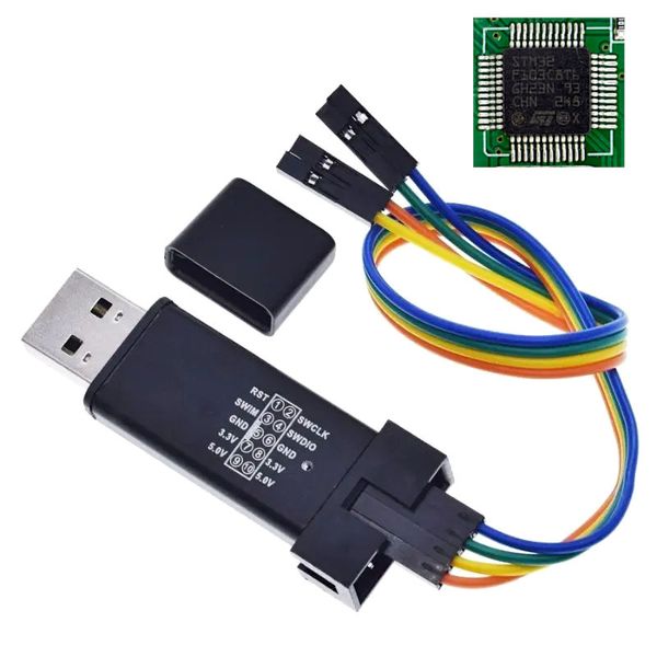 ST-LINK STLINK V2 układ STM programator SWD STM32 STM8 ARM kolor losowy zdjęcie 1