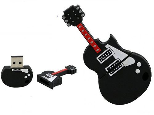 PENDRIVE USB SZYBKI FLASH DRIVE ULTRA PAMIĘĆ ZAWIESZKA PREZENT GITARA 16GB na Arena.pl