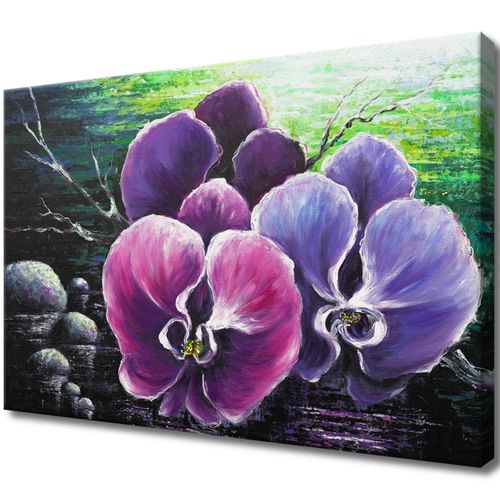 Obraz Płótno 60X40 Storczyk Nad Stawem na Arena.pl