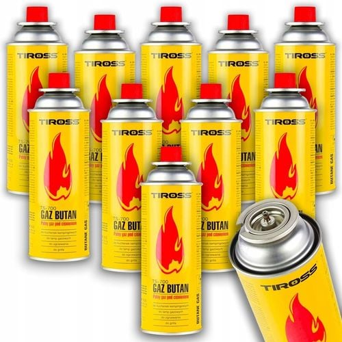 KARTUSZ GAZOWY WKŁAD DO KUCHENKI PALNIKA GAZ KARTUSZE NABÓJ ZESTAW 10 SZTUK na Arena.pl