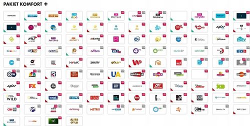 Dekoder satelitarny TNK NC+ na kartę BEZ UMOWY Komfort+ Filmbox 6 na Arena.pl