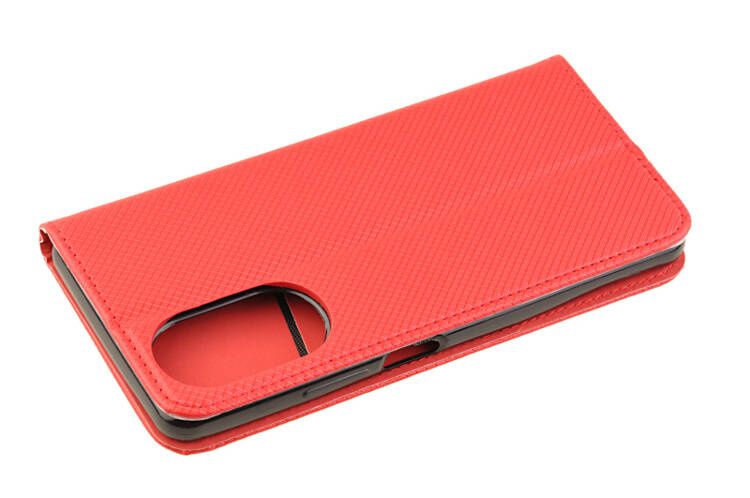 Etui Smart do Oppo A58 4G czerwony zdjęcie 5