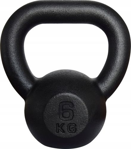 6 kg KETTLEBELL Kettle Odważnik HANTLA Żeliwna PL na Arena.pl
