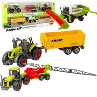 Ciągnik Traktor Maszyny rolnicze Zestaw Farmera Kombajn