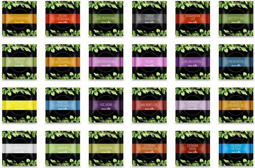 Zestaw herbat 100 saszetek Green Touch liściasta na Arena.pl