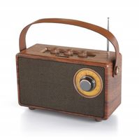 Radio TIROSS TS463 Analogowe Przenośne Brązowy
