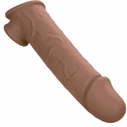 calexotics performance maxx extension 8" silikonowa brązowa powłoka na Arena.pl