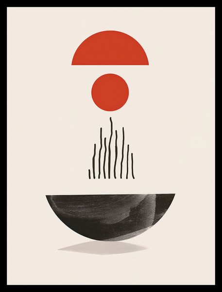 Plakat 30x40cm Półokrągła Forma zdjęcie 2