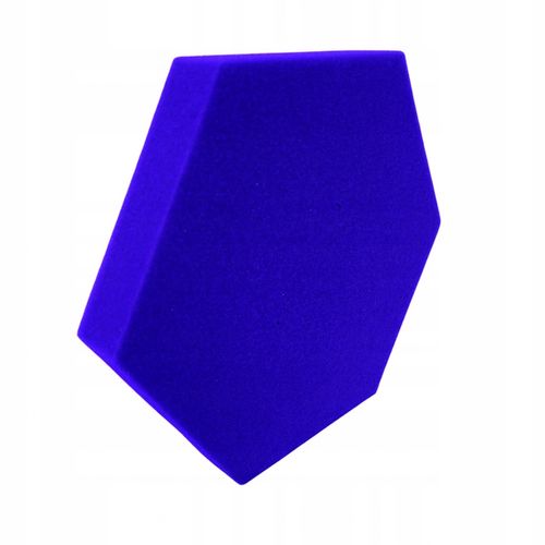 Pianka akustyczna | Gąbka wygłuszająca HEXAGON 32x28x3 cm - fioletowy na Arena.pl