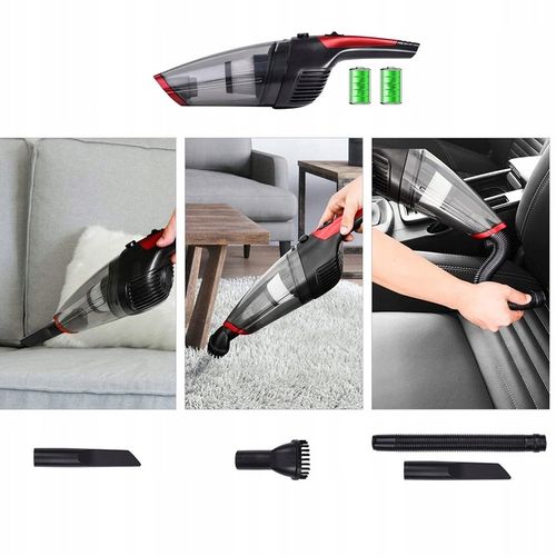 ODKURZACZ PODRĘCZNY BEZPRZEWODOWY MOCNY DO AUTA SAMOCHODOWY 120 W 7200 PA na Arena.pl