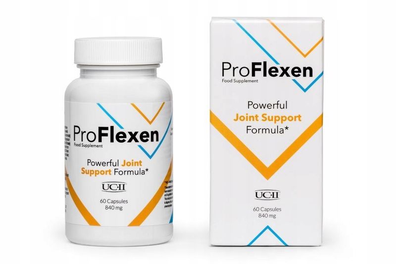 PROFLEXEN - TABLETKI NA STAWY I KOŚCI suplement diety 60 kaps Pro Flexen zdjęcie 1