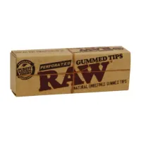 ustniki papierowe raw perforated gummed tips