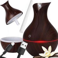 MINI NAWILŻACZ POWIETRZA ULTRADŹWIĘKOWY DYFUZOR ZAPACHÓW KOLOR RGB 130ML