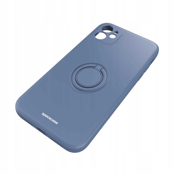 Spacecase Silicone Ring Iphone 11 Blue zdjęcie 4