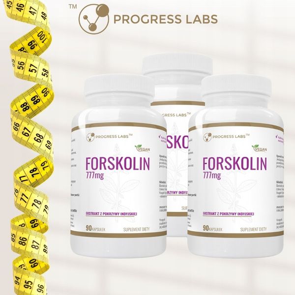 Forskolin 777mg SPALACZ TŁUSZCZU WAGA POKRZYWA INDYJSKA FORKOLINA 270 kap zdjęcie 5