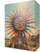 Obraz 20x30cm Słoneczna Medytacja
