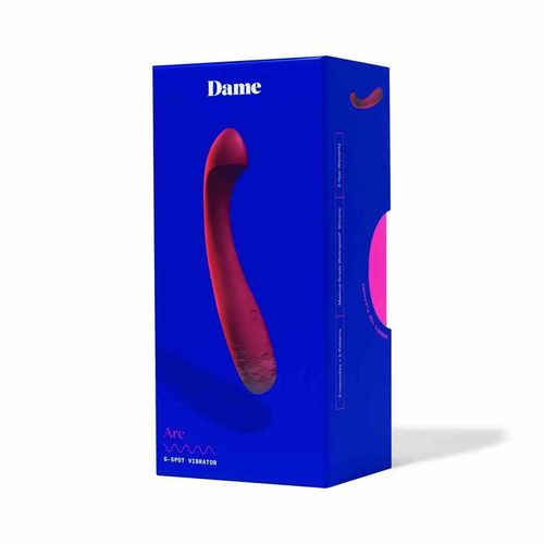 Wibrator Dame Arc Śliwkowy na Arena.pl