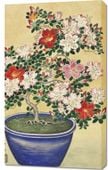 Obraz 60x100cm Blooming Azalea, Koson Japoński Vintage do Salonu