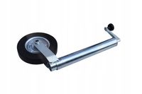 KOŁO KÓŁKO PODPOROWE MANEWROWE PODPORA DO PRZYCZEPKI PRZYCZEPY 48 mm