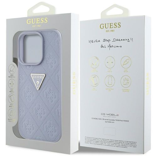 etui guess hot stamp 4g pattern triangle metal logo do iphone 16 pro na Arena.pl