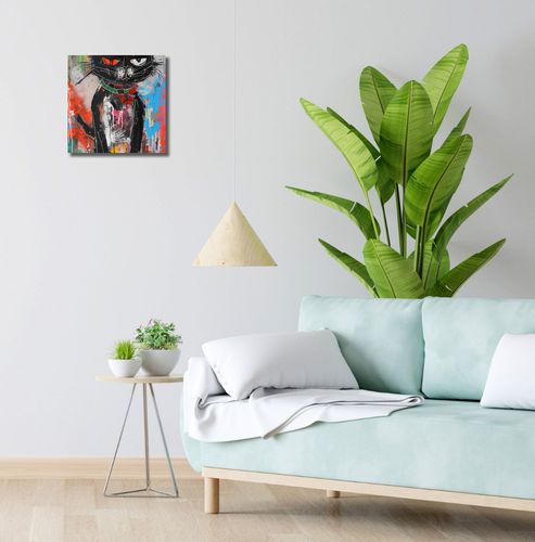 Obraz 30x30cm Gburowaty Kiciak na Arena.pl