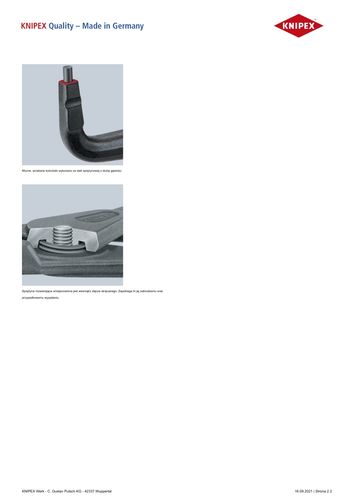 precyzyjne szczypce do pierścieni zew.wygięte 165mm - kn 49 21 a21 na Arena.pl