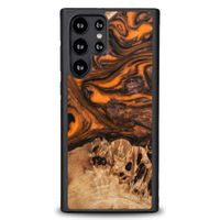 etui bewood unique na samsung galaxy s22 ultra - orange