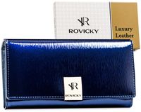 portfel damski skórzany rh-27a-1-sh-8223 blue