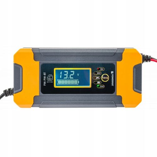 Prostownik mikroprocesorowy akumulatorowy 12V 24V 8A AUTOMATYCZNE ładowanie na Arena.pl