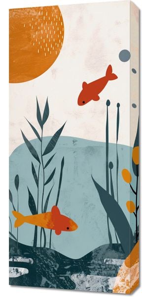 Obraz 40x90cm Podwodny Świat zdjęcie 1