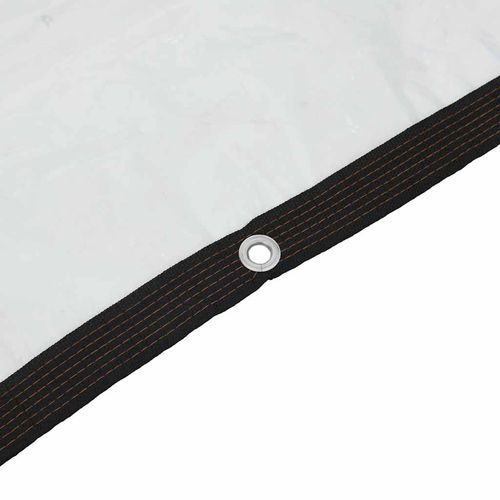 Przezroczysta plandeka z oczkami 3x12 m Polietylen na Arena.pl