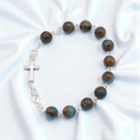 Bransoletka Jezioro Niebieskie 8Mm.