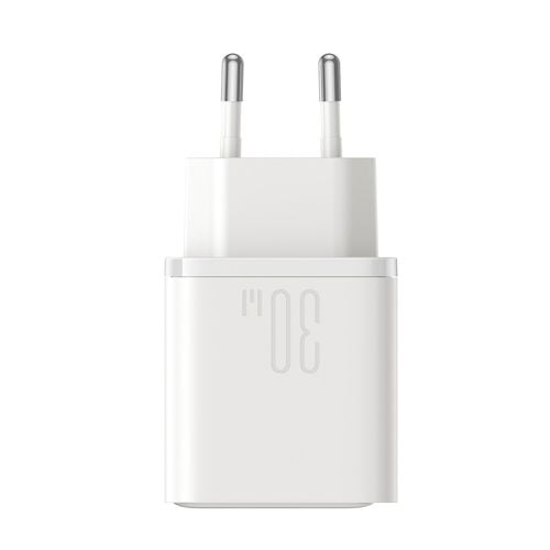ładowarka sieciowa usb-c - usb-a 30w pd - biała na Arena.pl
