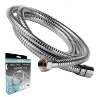 DŁUGI Wąż prysznicowy WYTRZYMAŁY bezskrętny 2m LARK-SOHO-2.200