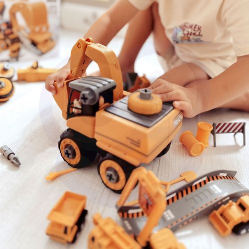 MEGA ZESTAW KLOCKÓW BUDOWLANYCH 5W1 na Arena.pl