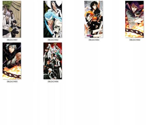 Dakimakura Bleach DO WYBORU na Arena.pl