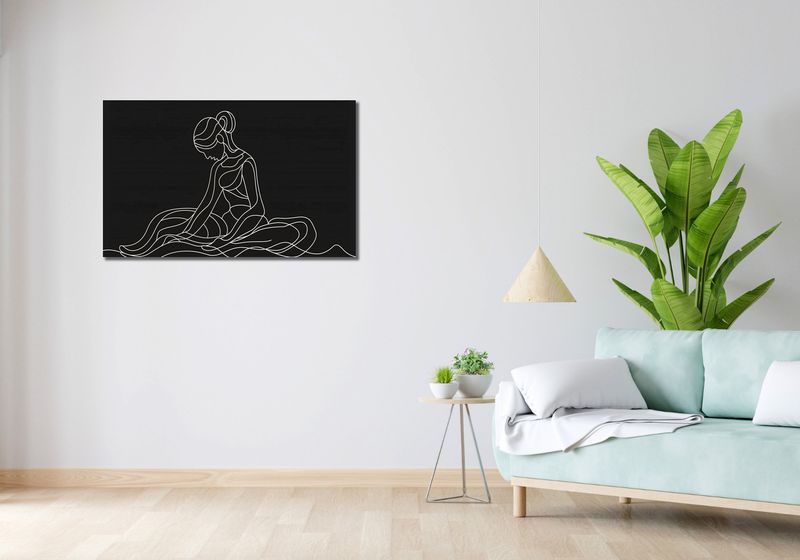 Obraz 100x60cm Pozycja Siedząca zdjęcie 2