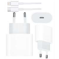 Szybka Ładowarka do iPhone - Apple Power Adapter + KABEL LIGHTING (ZESTAW)