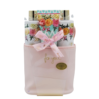 Aurora Zestaw Peony Cherry Amber kosmetyczka + 4