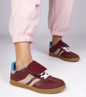 Bordowe sneakersy trampki damskie sportowe Lukka 41