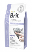 Brit Grain Free Veterinary Diet Cat Gastrointestinal Śledź Z Groszkiem 2kg